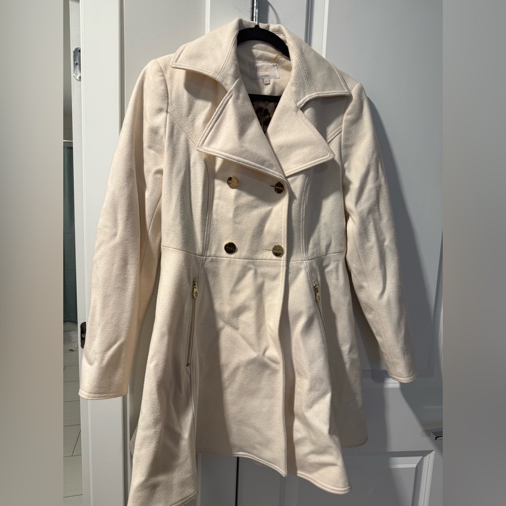 Peacoat- off white size 6
